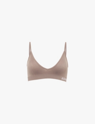 ADANOLA: Seamless Intimate logo-band stretch-woven bra
