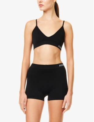 ADANOLA: Seamless Intimate logo-waistband stretch-woven boxer shorts