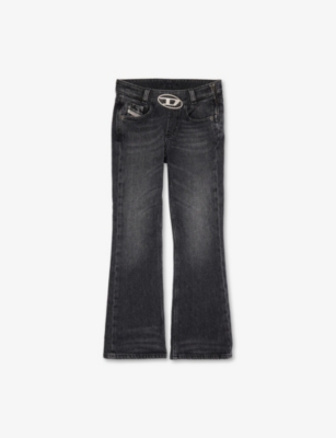 DIESEL: 1969 D-Ebbey Flared-Leg Slim-Fit Stretch-Cotton Jeans 8-16 Years