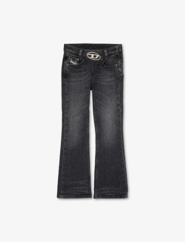 1969 D-Ebbey Flared-Leg Slim-Fit Stretch-Cotton Jeans 8-16 Years