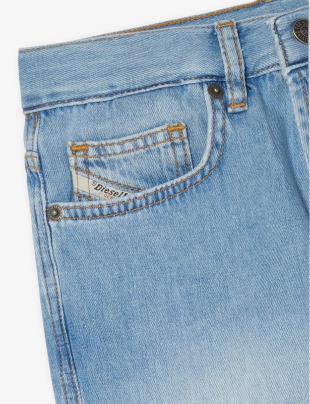 Oval Logo straight-leg denim jeans 8-16 years