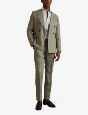 REISS: Ruban Striped Linen Shirt