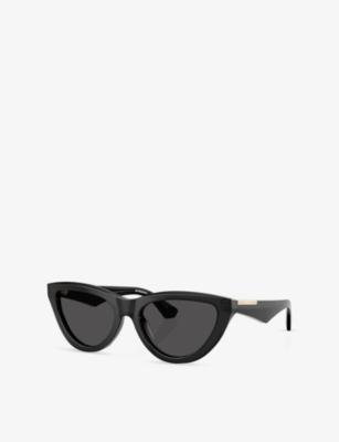 Burberry Womens Grey Be4436u Cat-eye Acetate Sunglasses