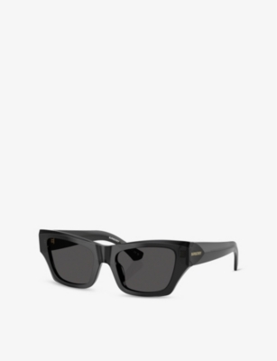 Burberry Womens Grey Be4441u Cat-eye Acetate Sunglasses In Grey