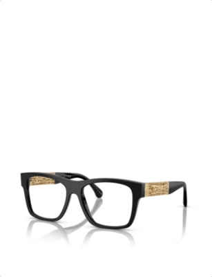 Pre-owned Chanel Womens Square-frame Acetate Sunglasses Black
