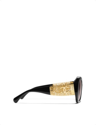 CHANEL: CH5531 Butterfly-Frame Acetate Sunglasses