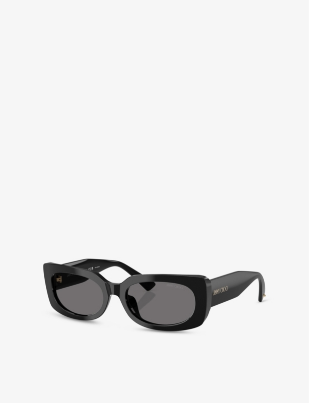 JC5029U Rectangle-Frame Acetate Sunglasses