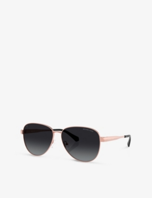 Michael Kors Woman Sunglass Mk1160 Biarritz In Pink