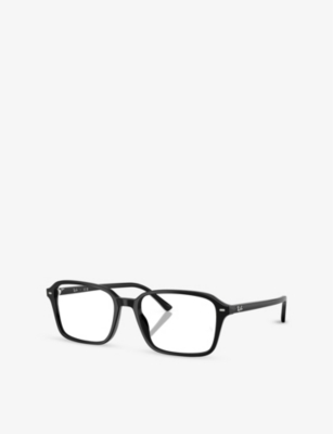 Ray Ban Womens Ray-ban Rx5431 Raimond Square-frame Acetate Optical Glasses In Black