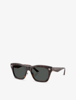 Versace Unisex Sunglasses Ve2272 In Brown