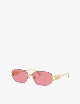 Versace Ve2274 Sunglasses In Gold