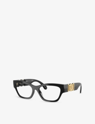Versace Womens  Ve3367u Cat-eye Optical Glasses In Black