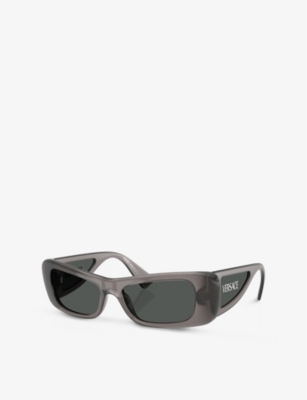 Versace Womens  Ve4481 Pillow-frame Injected Sunglasses In Grey