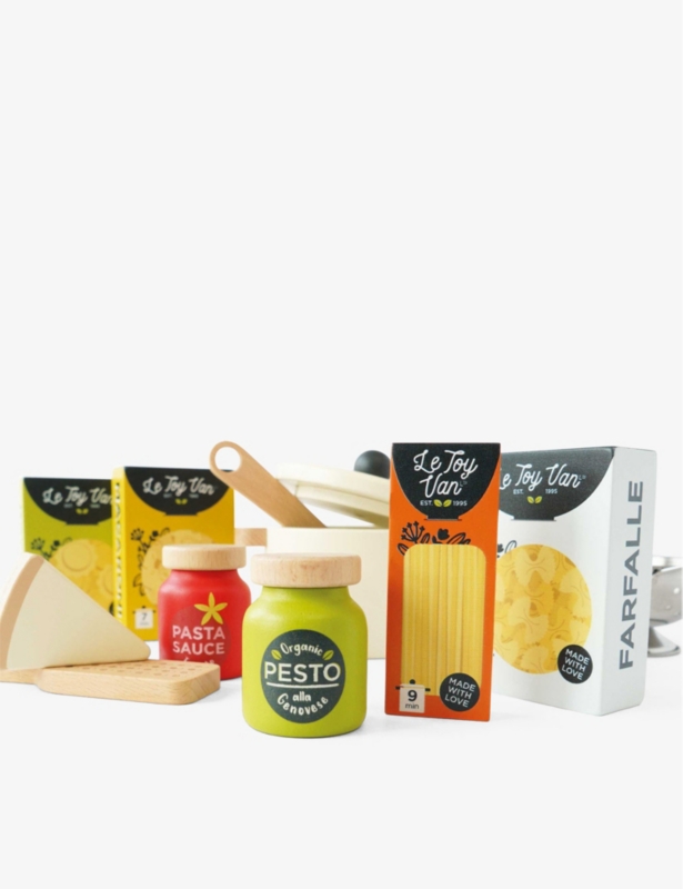 Organic Pasta wooden playset