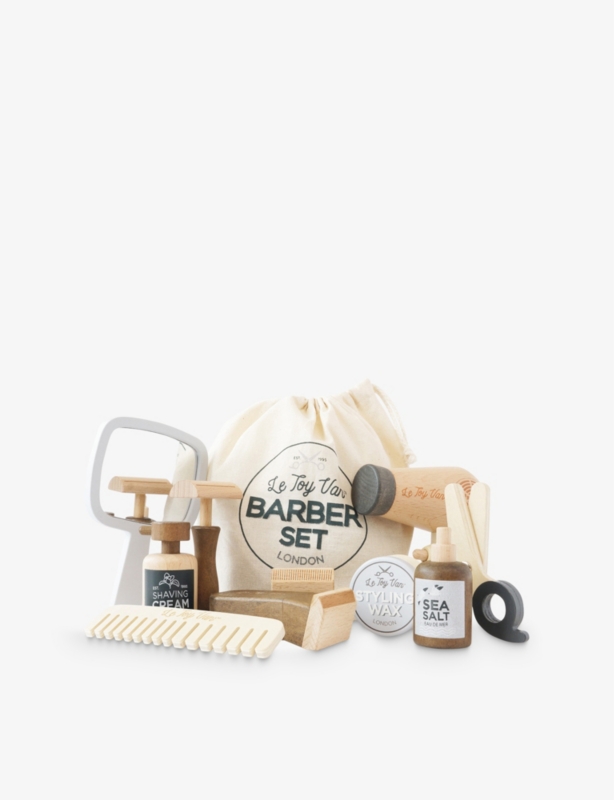 Hairdresser and Barber wooden playset