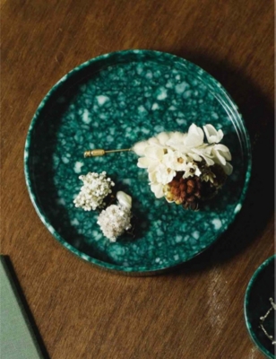 HIGHTIDE: Round marbled tray 7cm