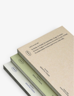 HIGHTIDE: Paperian Lists To Live By Undated B6 planner