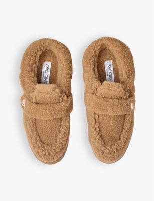 Jimmy Choo Shea Mules In Rattan