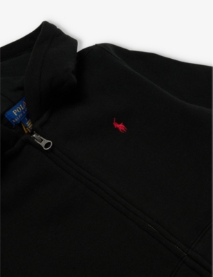 Polo Ralph Lauren Giacca Felpa Nera In Polo Black