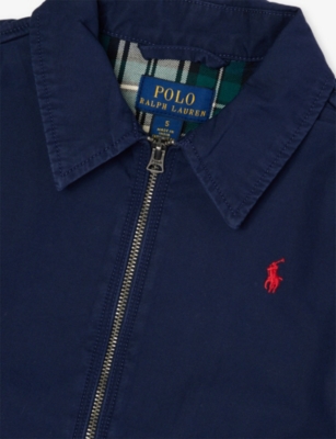 POLO RALPH LAUREN: Two-Slip-Pockets Regular-Fit Cotton-Poplin Jacket 4-14 Years