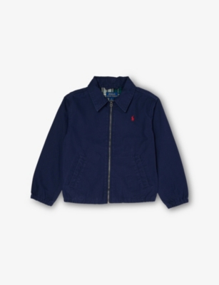 POLO RALPH LAUREN: Two-Slip-Pockets Regular-Fit Cotton-Poplin Jacket 4-14 Years