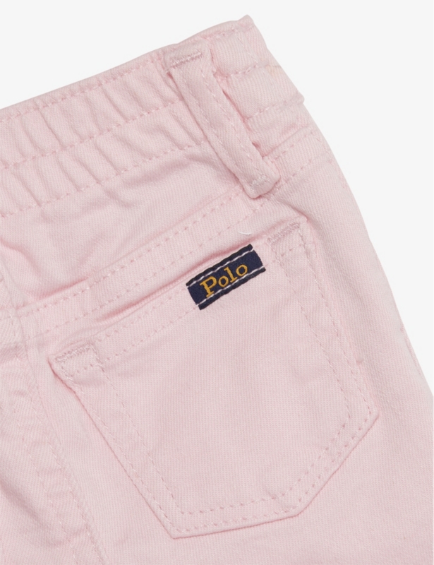 Baby Girl five-pocket stretch-denim jeans