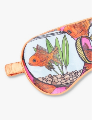 JESSICA RUSSELL: G For Goldfish silk slip mask