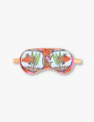 JESSICA RUSSELL: G For Goldfish silk slip mask