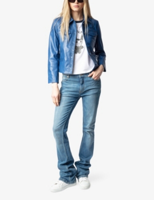 ZADIG&VOLTAIRE: Liam regular-fit leather jacket