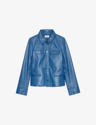 ZADIG&VOLTAIRE: Liam regular-fit leather jacket
