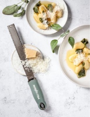 Microplane Premium Stainless-steel Zester H32.5cm In Sage Green