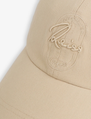 REISS: Elias Logo-Embroidered Cotton Cap
