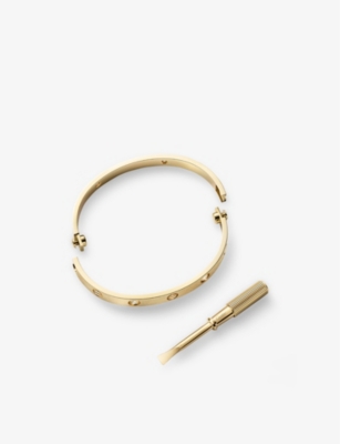 LOVE 18ct yellow gold bracelet