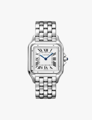 CARTIER: CRWSPN0011 Panthère de Cartier Large steel quartz watch