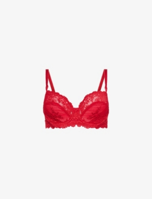 WACOAL: Embrace underwired lace bra