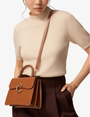 CARTIER: Panthère de Cartier small leather cross-body bag