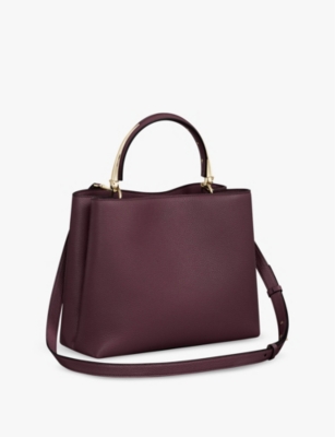 CARTIER: Panthère de Cartier medium leather top-handle bag