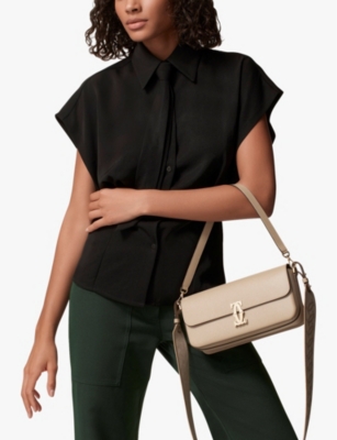 CARTIER: C de Cartier East-West leather shoulder bag