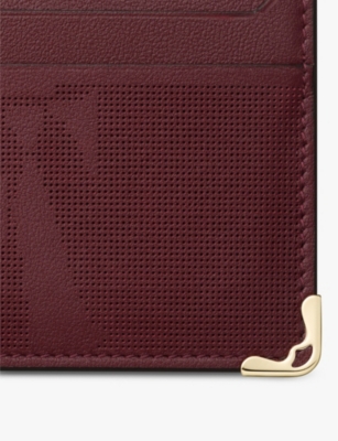 CARTIER: Must de Cartier leather cardholder