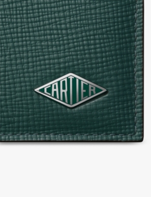 CARTIER: Losange leather wallet