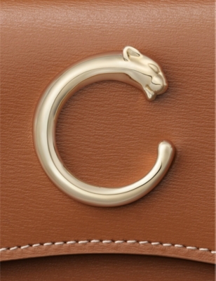CARTIER: Panthère de Cartier mini leather wallet