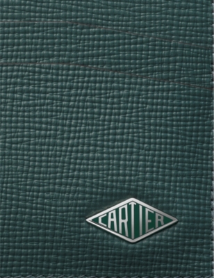CARTIER: Losange leather cardholder