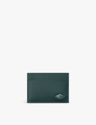 CARTIER: Losange leather cardholder