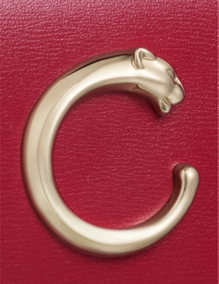 CARTIER: Panthère de Cartier Micro leather cross-body bag