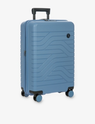 Shop By By Brics Grey Blue Ulisse Hard-shell Carry-on Suitcase 55cm