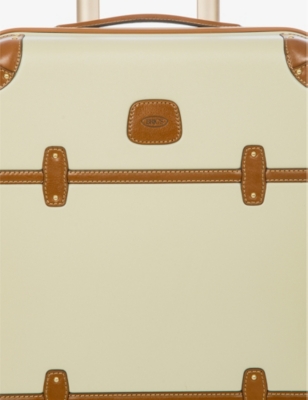 Bric's Bellagio Four-wheel Recycled-polycarbonate Cabin Suitcase 55cm Cream In Cream