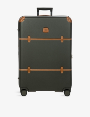 BRIC'S OLIVE BELLAGIO 4-WHEEL LARGE HARD-SHELL SUITCASE 76CM 