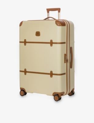 BRIC'S CREAM BELLAGIO FOUR-WHEEL RECYCLED-POLYCARBONATE CABIN SUITCASE 76CM 