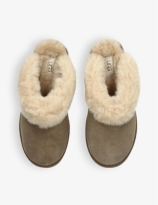 UGG: Classic II suede slippers
