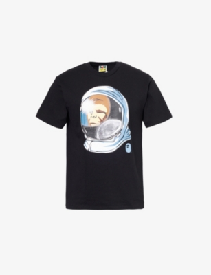 A Bathing Ape Graphic-print T-shirt In Black